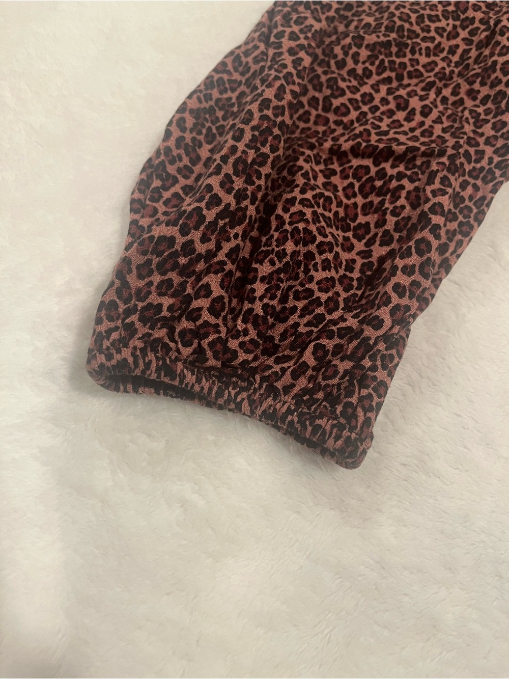 Destination Maternity Animal Print Babydoll Tunic Top - Large - Picture 6 of 9